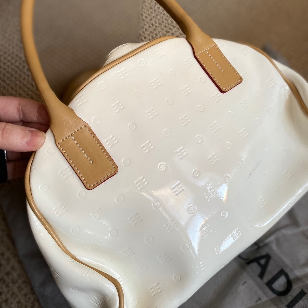 Arcadia Made In Italy Patent Leather Tote